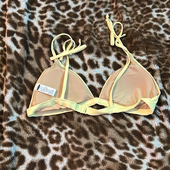 Old Navy Yellow Triangle Bikini Top - Picture 4 of 6